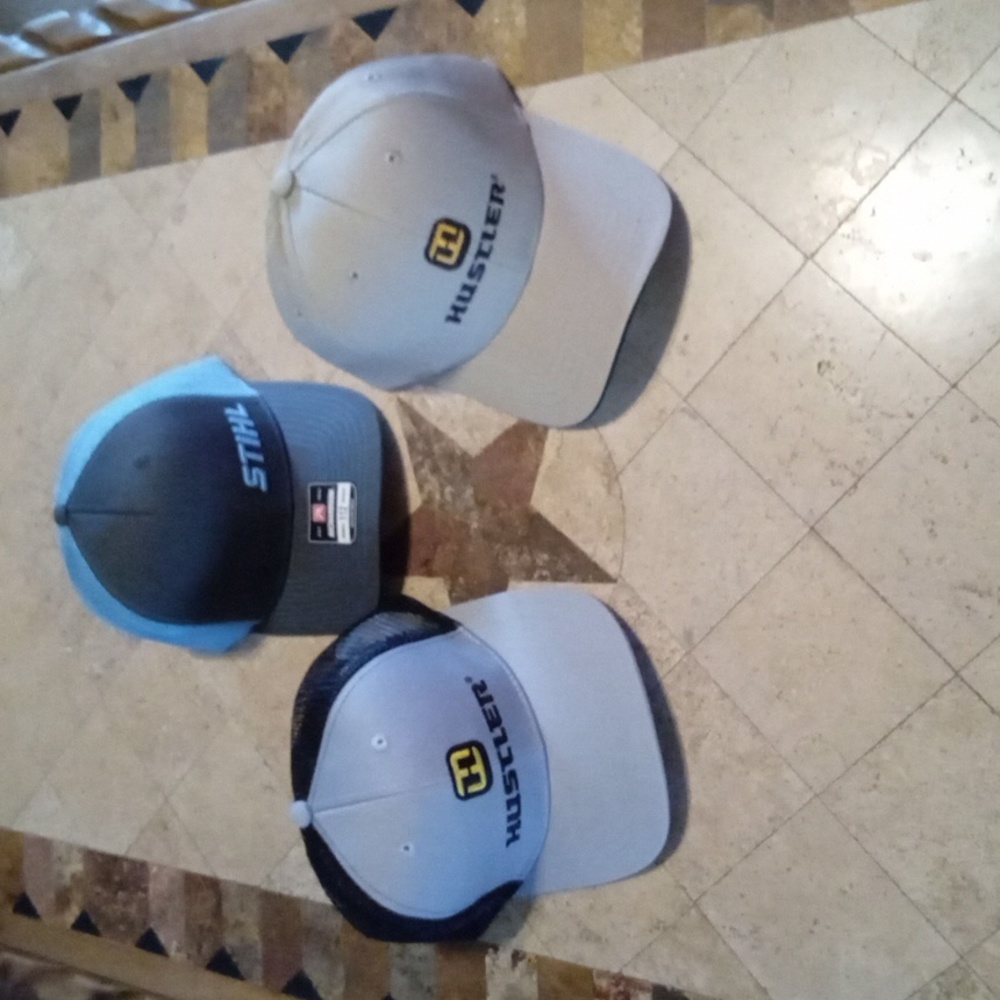 (SOLD) HUSTLER and STIHL Hats (New)